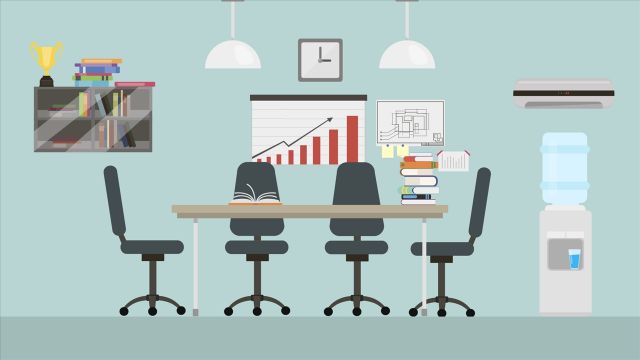 Meeting Room Animated Background - The Stock Footage Club
