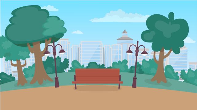 Park 2 Animated Background The Stock Footage Club