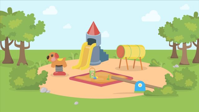 Playground Animated Background - The Stock Footage Club