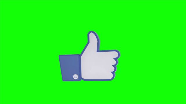 Facebook 3D Logo | Green Screen Background Video - YouTube