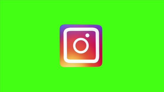 Instagram Green Screen Animated 3D Social Icon - The Stock Footage Club
