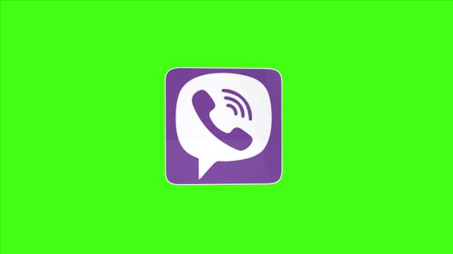 Viber Green Screen Animated 3D Social Icon - The Stock Footage Club