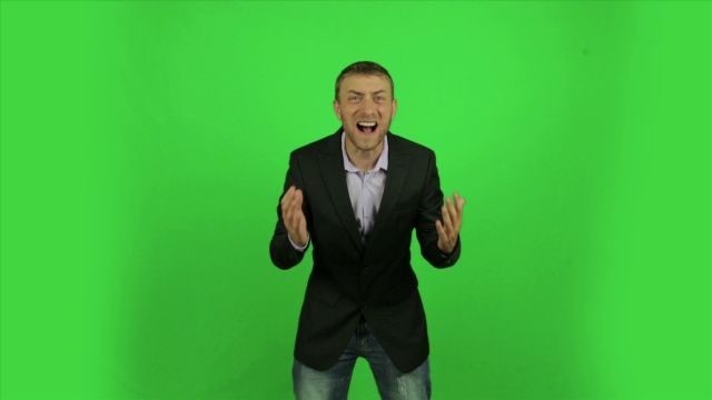 Anger and Yelling 4 Green Screen Actors