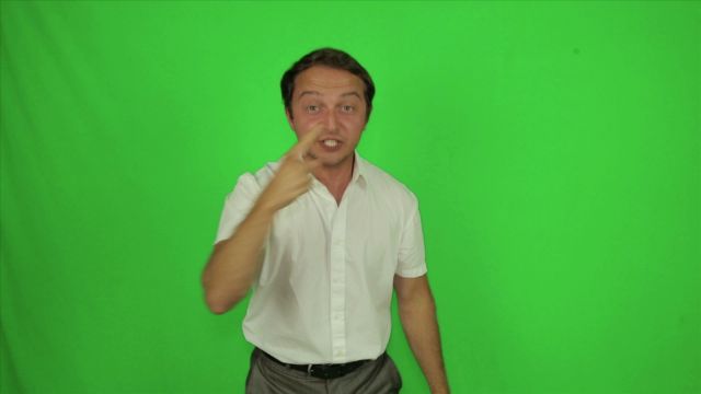 Anger and Yelling 8 Green Screen Actors
