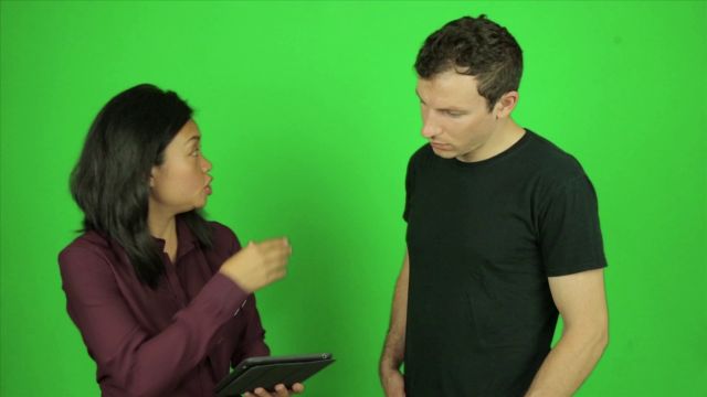 Business Discussion 10 Green Screen Actors