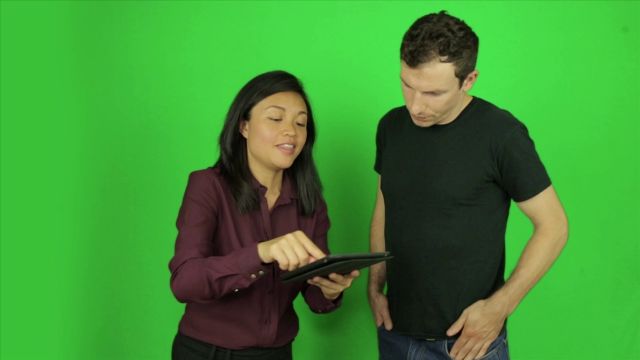 Business Discussion 11 Green Screen Actors