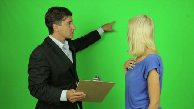 Business Discussion 14 Green Screen Actors
