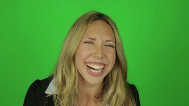 Person Laughing 3 Green Screen Actors