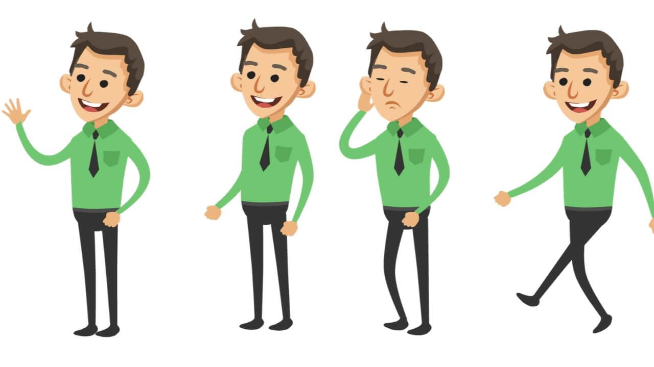 Accountant Male Animated Character - The Stock Footage Club Accountant Male Animated Character - The Stock Footage Club