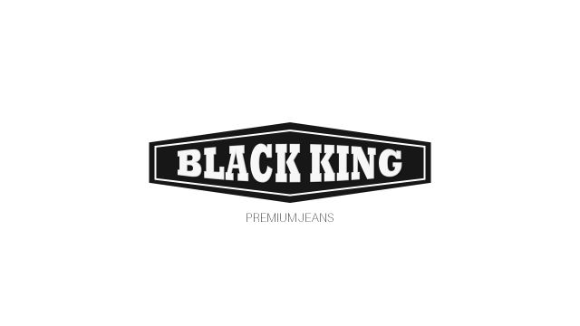Black King Jeans Motion PowerPoint Logo