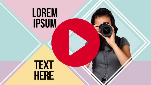 Bright Colors Powerpoint Video Template